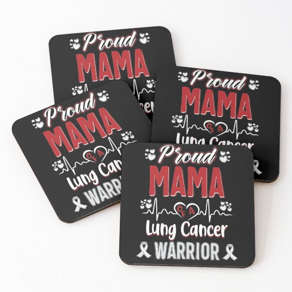 Item preview, Proud Mama Lung Cancer Warrior Awareness Ribbon White designed and sold by TaraRMartinez.
