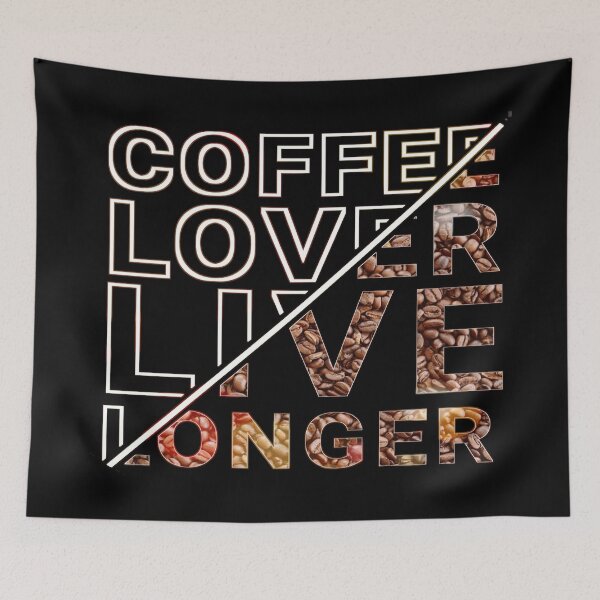Item preview, Coffee lover live longer designed and sold by attracdionz.