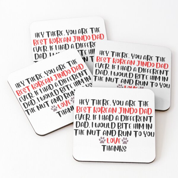 Item preview, COFFEE AND KOREAN JINDO DAD; COLLECTION designed and sold by Printdude.