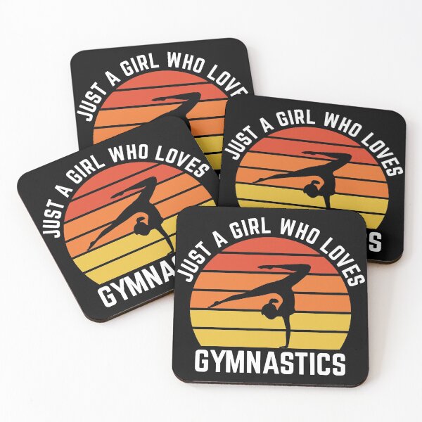 Item preview, Just a girl who loves gymnastics, Gymnast designed and sold by Dandesin.