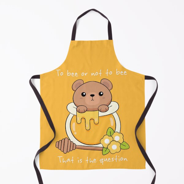 Item preview, Bear "To bee or not to bee, that is the question" designed and sold by CervantesArte20.