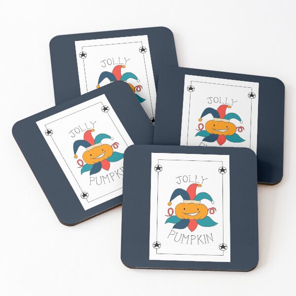 Item preview, Halloween jolly pumpkin - joker card- funny and cute designed and sold by Patrick Gervacio.
