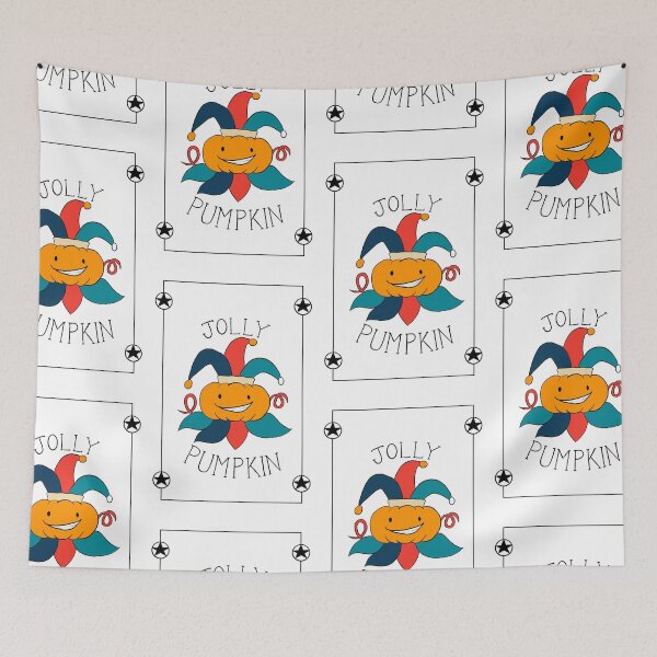 Item preview, Halloween jolly pumpkin - joker card- funny and cute designed and sold by Patrick Gervacio.