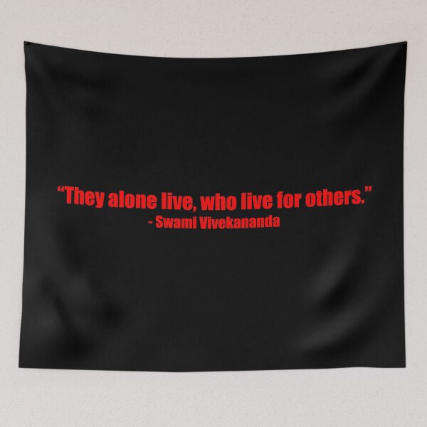 Item preview, They alone live, who live for others. - Motivational and inspirational Quote designed and sold by The-Meraki-Man.