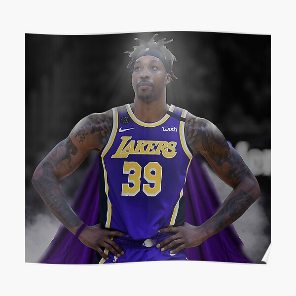 Los Angeles Lakers Kobe Bryant Dwight Howard Basketball NBA Poster