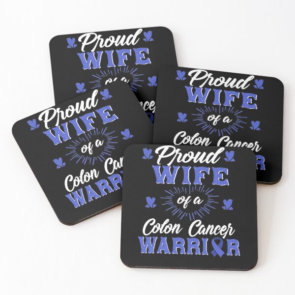 Item preview, Proud Wife Of A Colon Cancer Warrior Awareness designed and sold by TaraRMartinez.