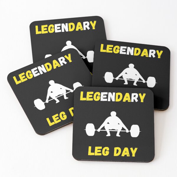Item preview, Can't Spell Leg Day without Legendary! Essential Workout, Gym Design designed and sold by podvos83.