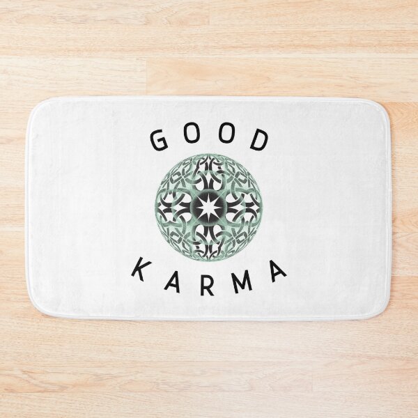 Item preview, Good Karma Green Endless Knot Design  designed and sold by OnyxMoonDesigns.