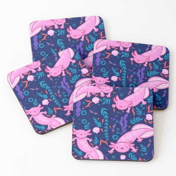 Item preview, Axolotl Seamless Pattern designed and sold by IshitaPoint.