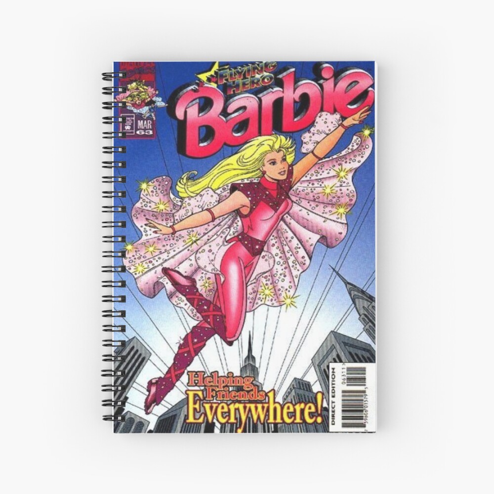 Flying hero Barbie