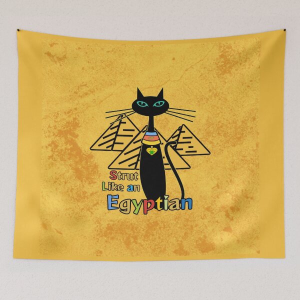 Item preview, Cool Cat Goes to Egypt designed and sold by RoGoArt.