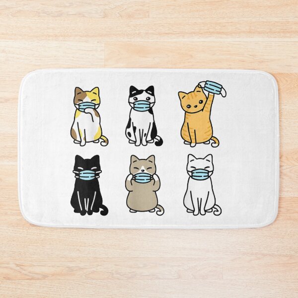 Item preview, Cat Face Mask designed and sold by shinarter.