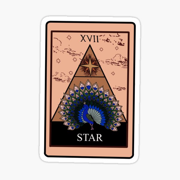 Item preview, Star Tarot Card designed and sold by sydneypaiges.