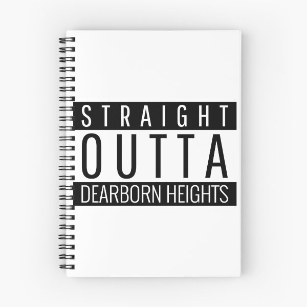 Item preview, Straight Outta Dearborn Heights Michigan  designed and sold by Teelogic.