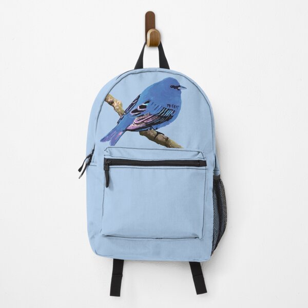 Item preview, Serenity Bluebird of Happiness No. 7 Indigo Bunting Art designed and sold by teenugs.