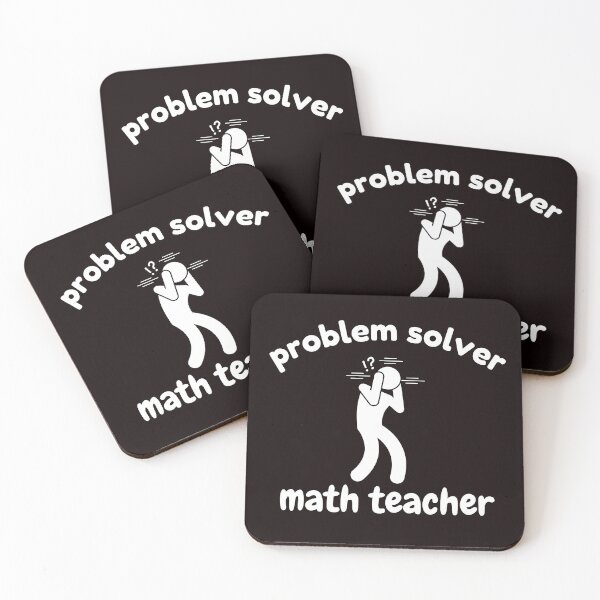 Item preview, Problem Solver Math Teacher designed and sold by Slickyvert.