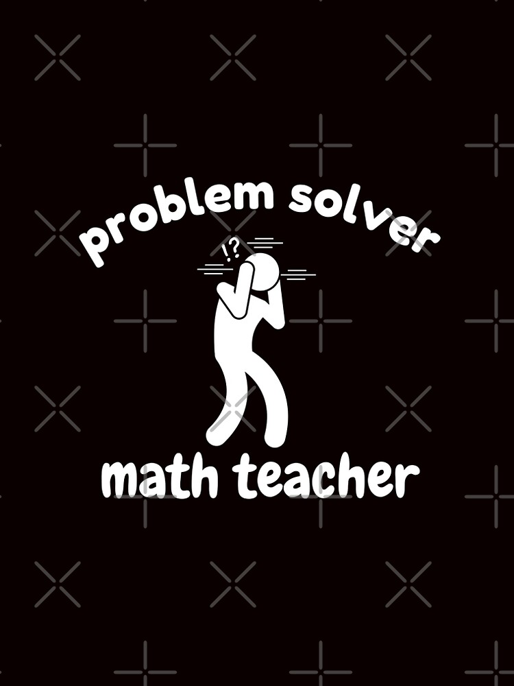 Thumbnail 5 of 5, A-Line Dress, Problem Solver Math Teacher designed and sold by Slickyvert.