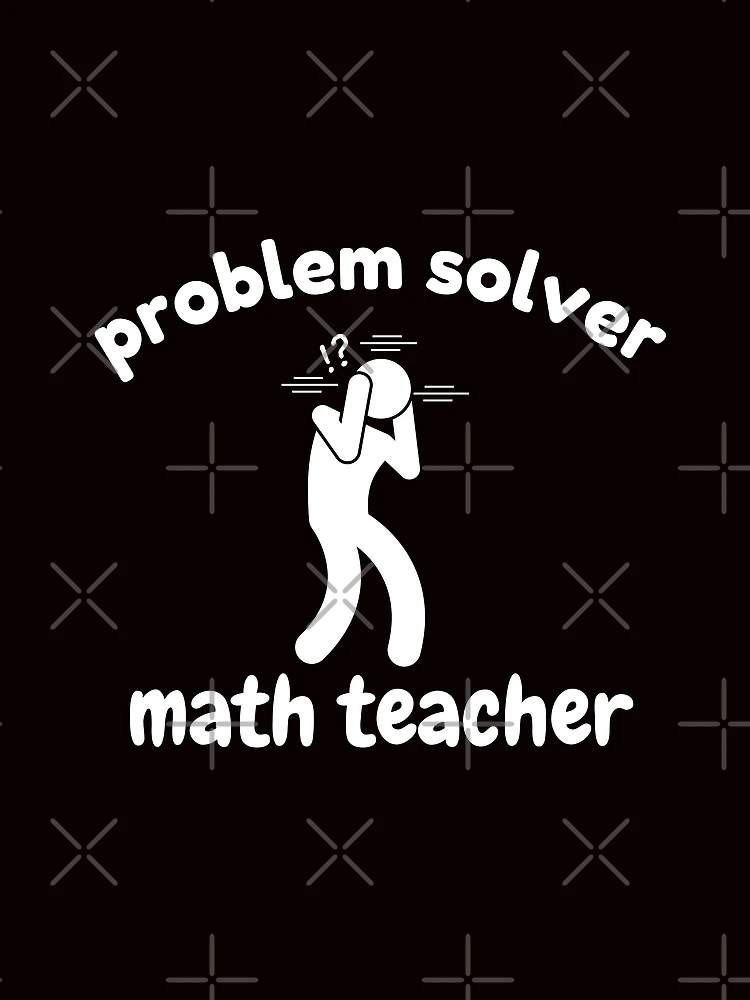 Thumbnail 3 of 3, Scarf, Problem Solver Math Teacher designed and sold by Slickyvert.