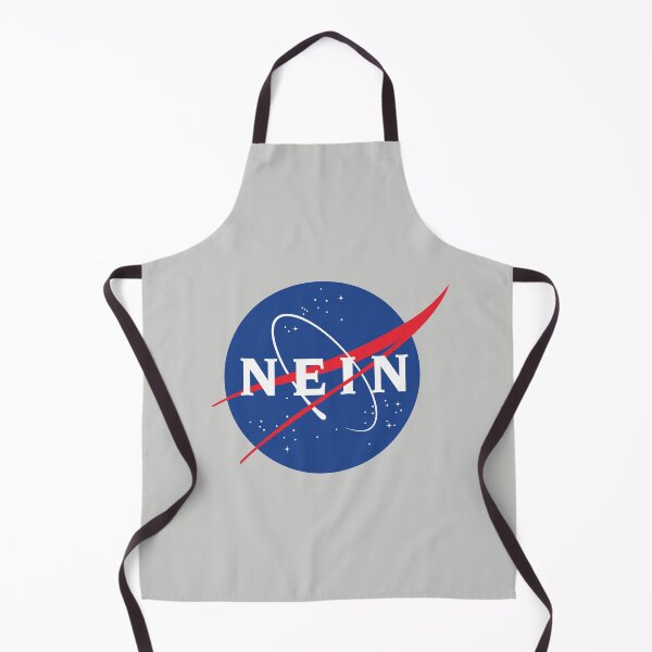 Item preview, NEIN - funny NASA logo parody (gray) designed and sold by bantaam.