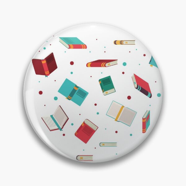 Item preview, Colorful Floating Books designed and sold by DonneeCreations.