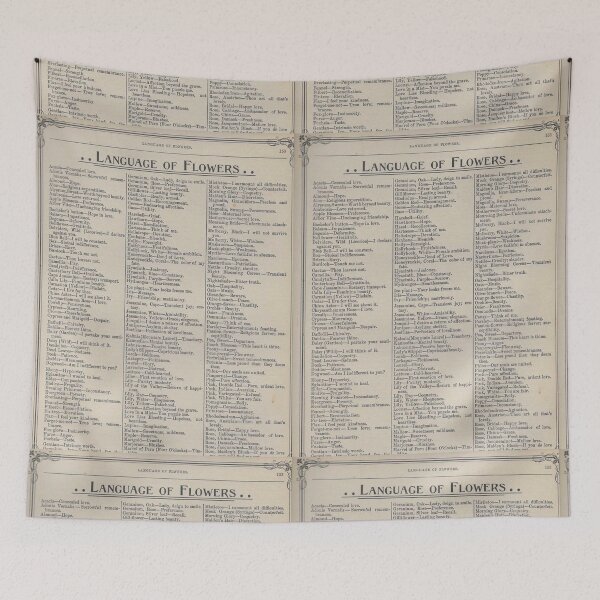 Item preview, language of flowers designed and sold by mackguthmann.