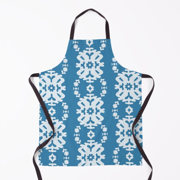 Item preview, Blue on Blue Modern Damask designed and sold by FrancesPoff.