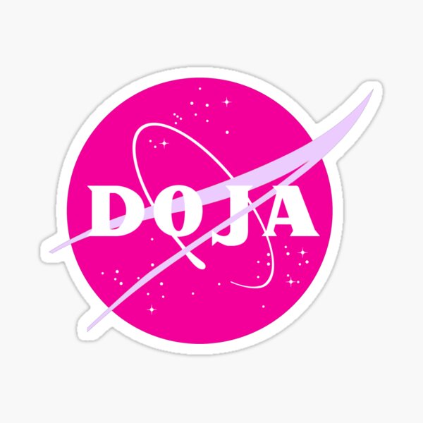 DOJA NASA Sticker