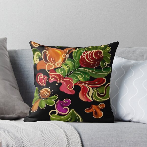 Item preview, Flower Folk Art Scandinavian Hippie designed and sold by viet197.