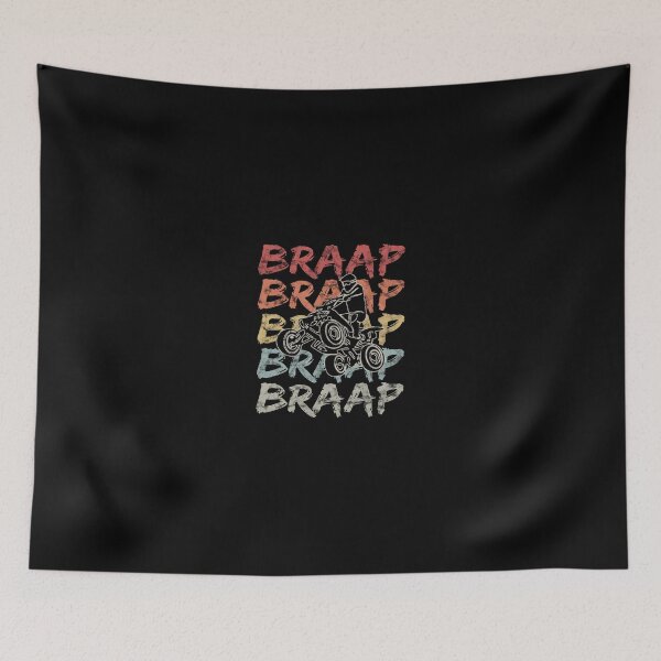 Item preview, Vintage Braap Quad Biker Gift I Atv Four Wheeler Quad Bike designed and sold by telegaevel.