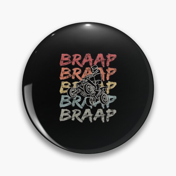 Item preview, Vintage Braap Quad Biker Gift I Atv Four Wheeler Quad Bike designed and sold by telegaevel.