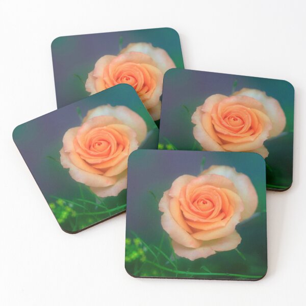 Item preview, Tea rose on nature background designed and sold by olena2552.