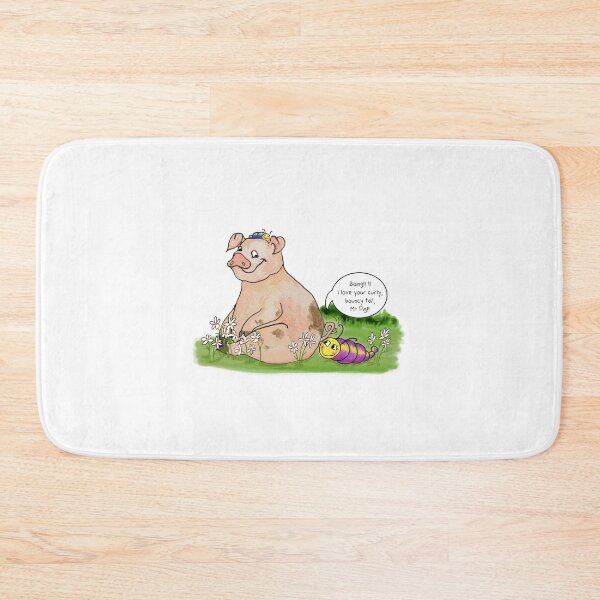 Item preview, Girlie and Little Guy love Mr Pig designed and sold by AnnetteGWhite.