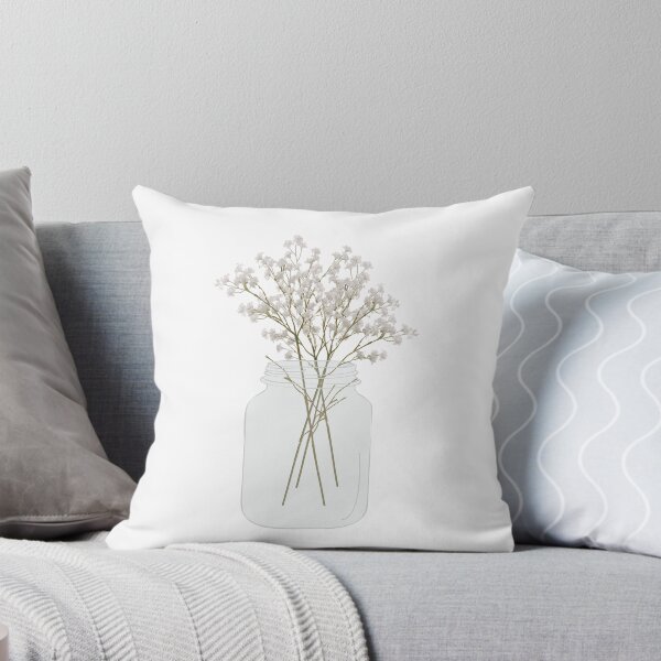Item preview, Baby's Breath in a Mason Jar designed and sold by Designs111.