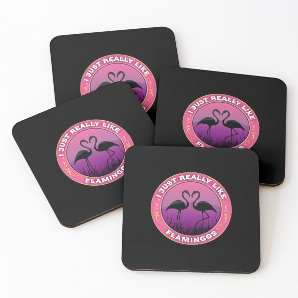 Item preview, I Just Really Like Flamingos designed and sold by CGraphic.