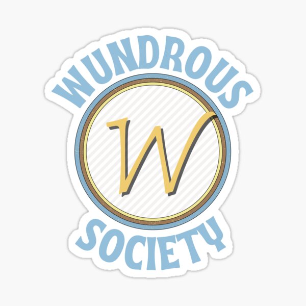 Wundrous Society  Sticker