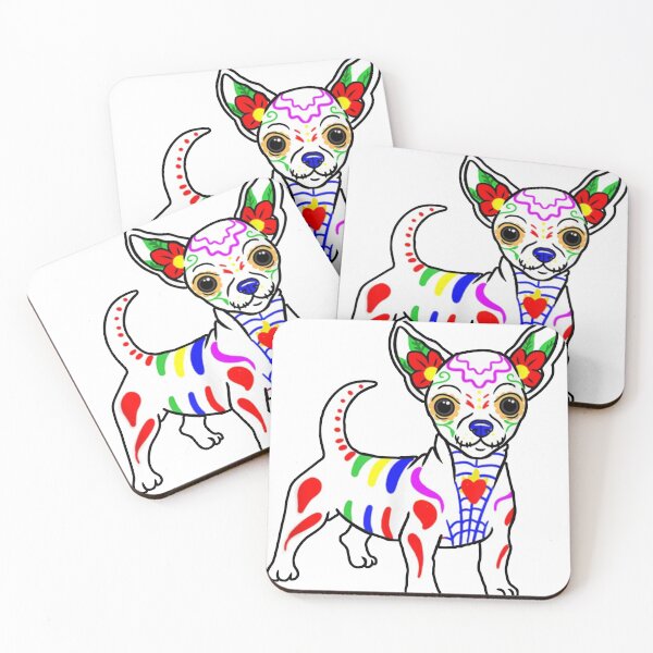 Item preview, Chihuahua Sugar Skull designed and sold by shinarter.