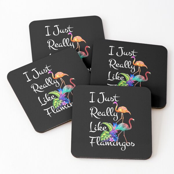 Item preview, I Just Really Like Flamingos designed and sold by CGraphic.