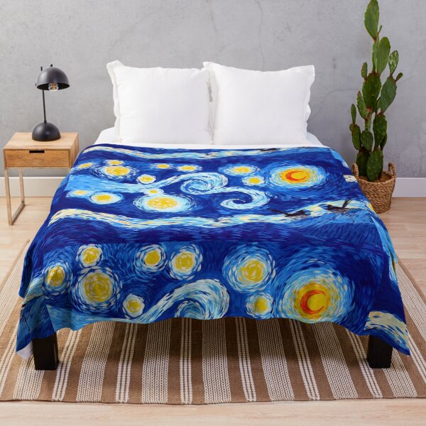 Item preview, Spoof of Starry Night- What if the patterns were just wren closeups? designed and sold by cathyartist.
