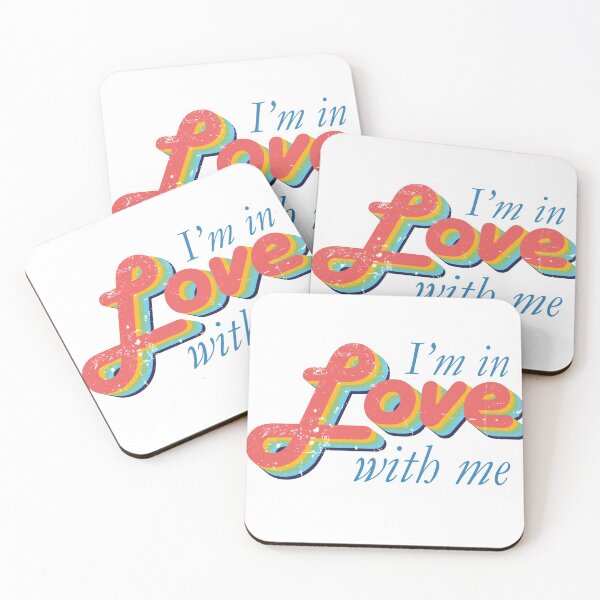 Item preview, I'm in Love with me colorful retro design designed and sold by heyitsIrish.