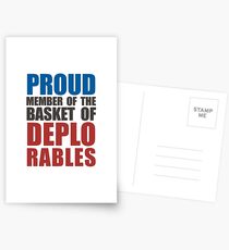 Proud The Member of Deplorables Postcards