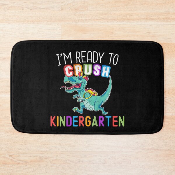 Item preview,  I'm Ready to Crush Kindergarten Dinosaur Back to School  designed and sold by DavidAlun.
