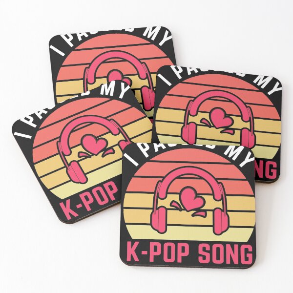 Item preview, I paused my k-pop song to be here, Anime, K-Pop designed and sold by Dandesin.