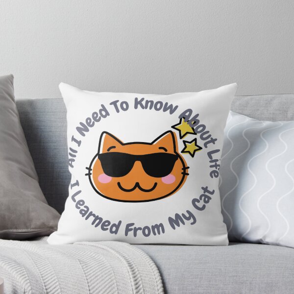 Item preview, All I Need To Know About Life I Learned From My Cat designed and sold by Exey02.