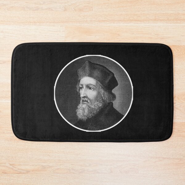 Item preview, John Huss Protestant Reformer Seventh-Day Adventist Church Design designed and sold by Just Christianity.