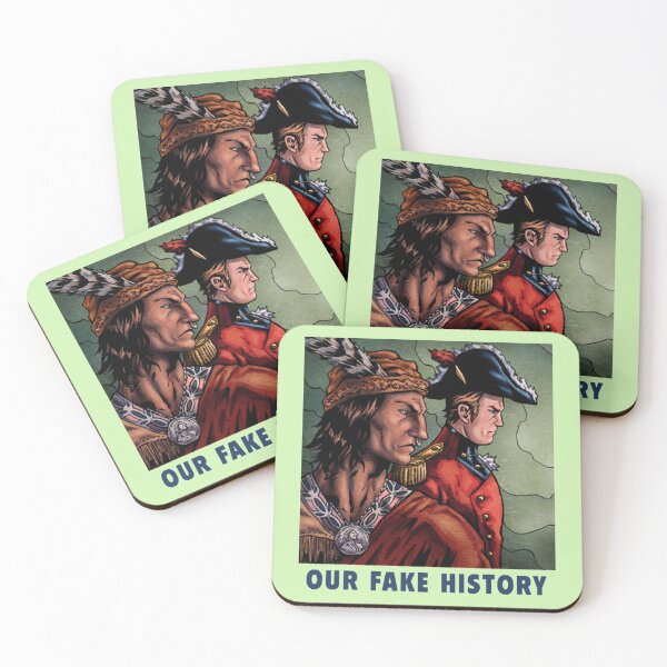 Item preview, Our Fake History Tecumseh and Isaac Brock (War of 1812) designed and sold by LeosFsgr.