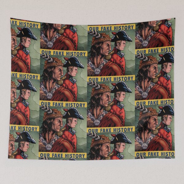 Item preview, Our Fake History Tecumseh and Isaac Brock (War of 1812) designed and sold by LeosFsgr.