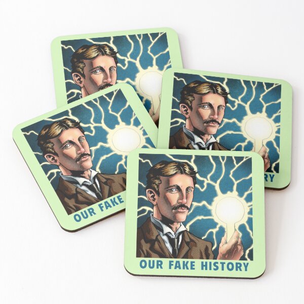 Item preview, Our Fake History Tesla  designed and sold by LeosFsgr.