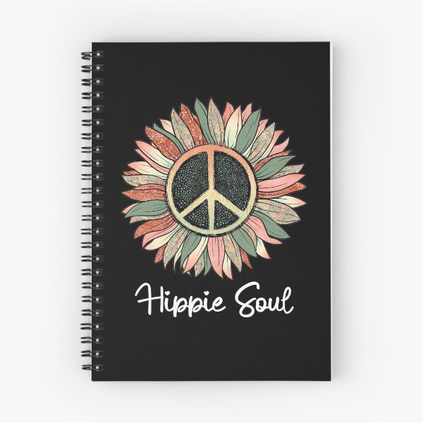 Item preview, Hippie Soul 70s Retro Pastel Sunflower Peace Sign designed and sold by IntegrityDesign.