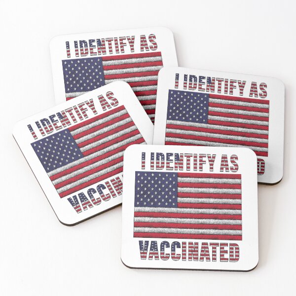 Item preview, I Identify As Vaccinated designed and sold by king's Outfit.