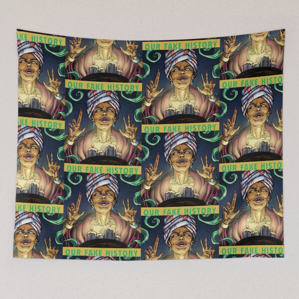 Item preview, Nuestra historia falsa Voodoo Queen Marie Laveau designed and sold by LeosFsgr.